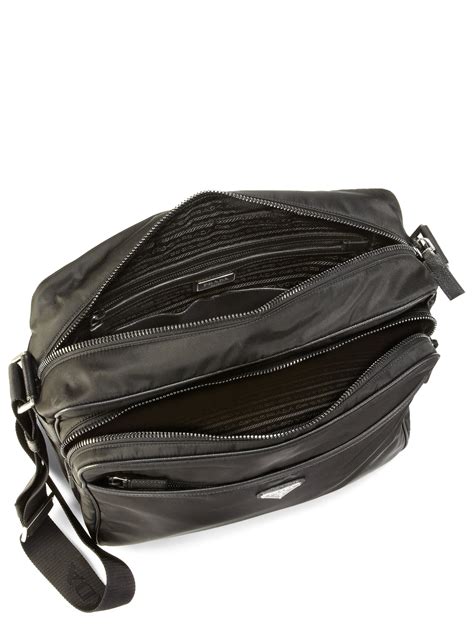 men's prada crossbody bag|nylon messenger bag for men.